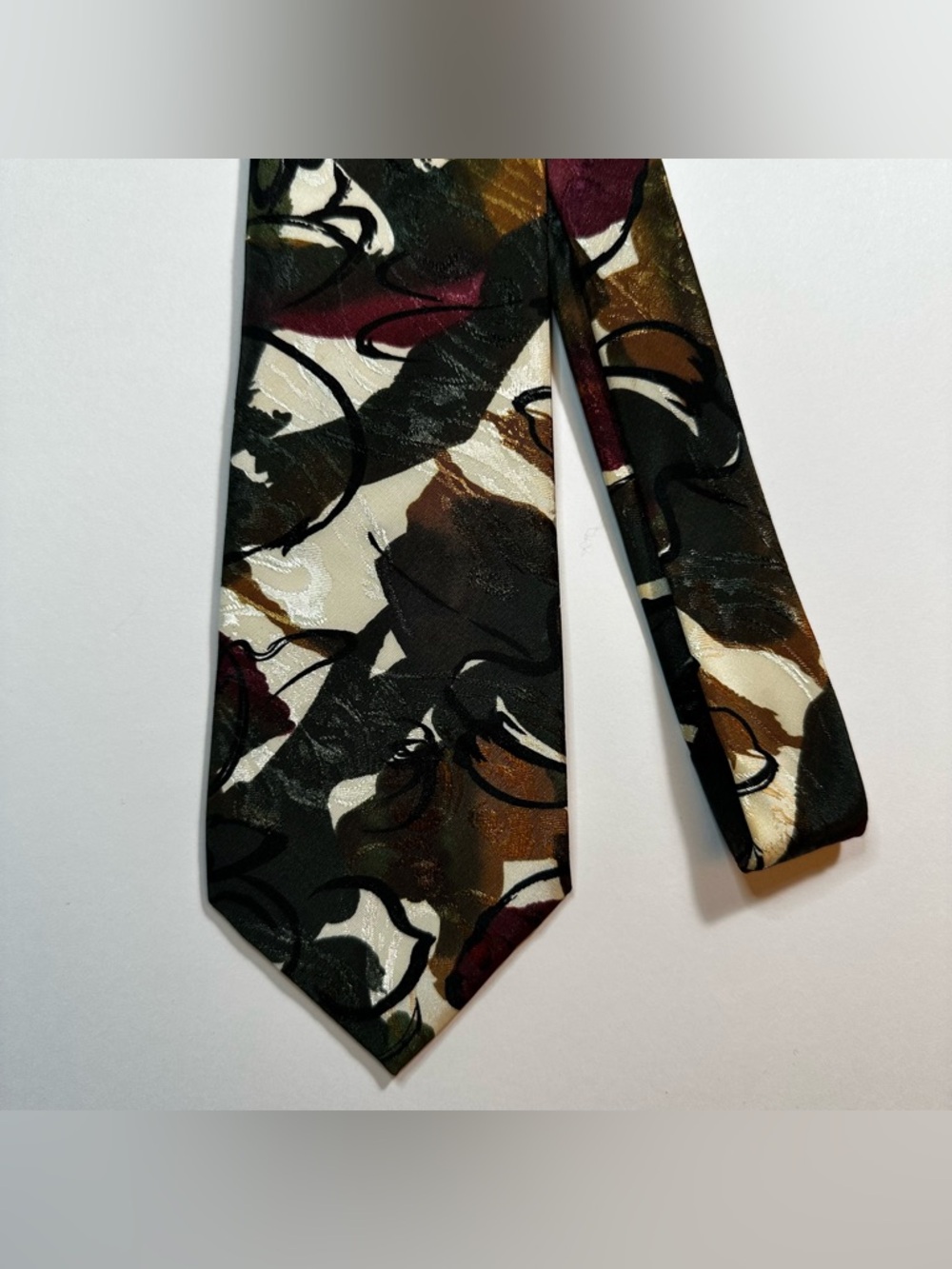 Men's Gianno Abstract Pattern Tie Multicolored RN 47035